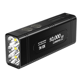 Nitecore TM10K Genopladelig lygte 10000 Lumen